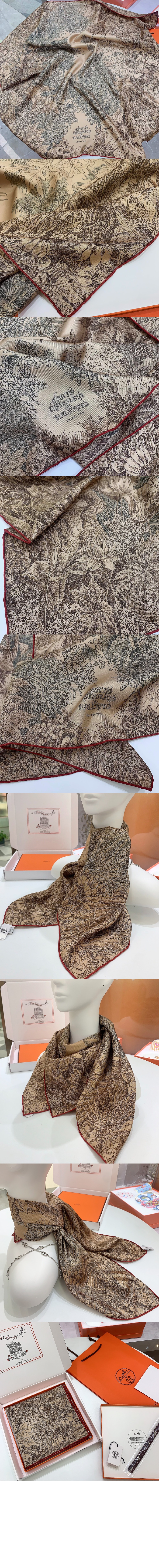 All'Orto Botanico di Palermo 스카프 90 > 에르메스