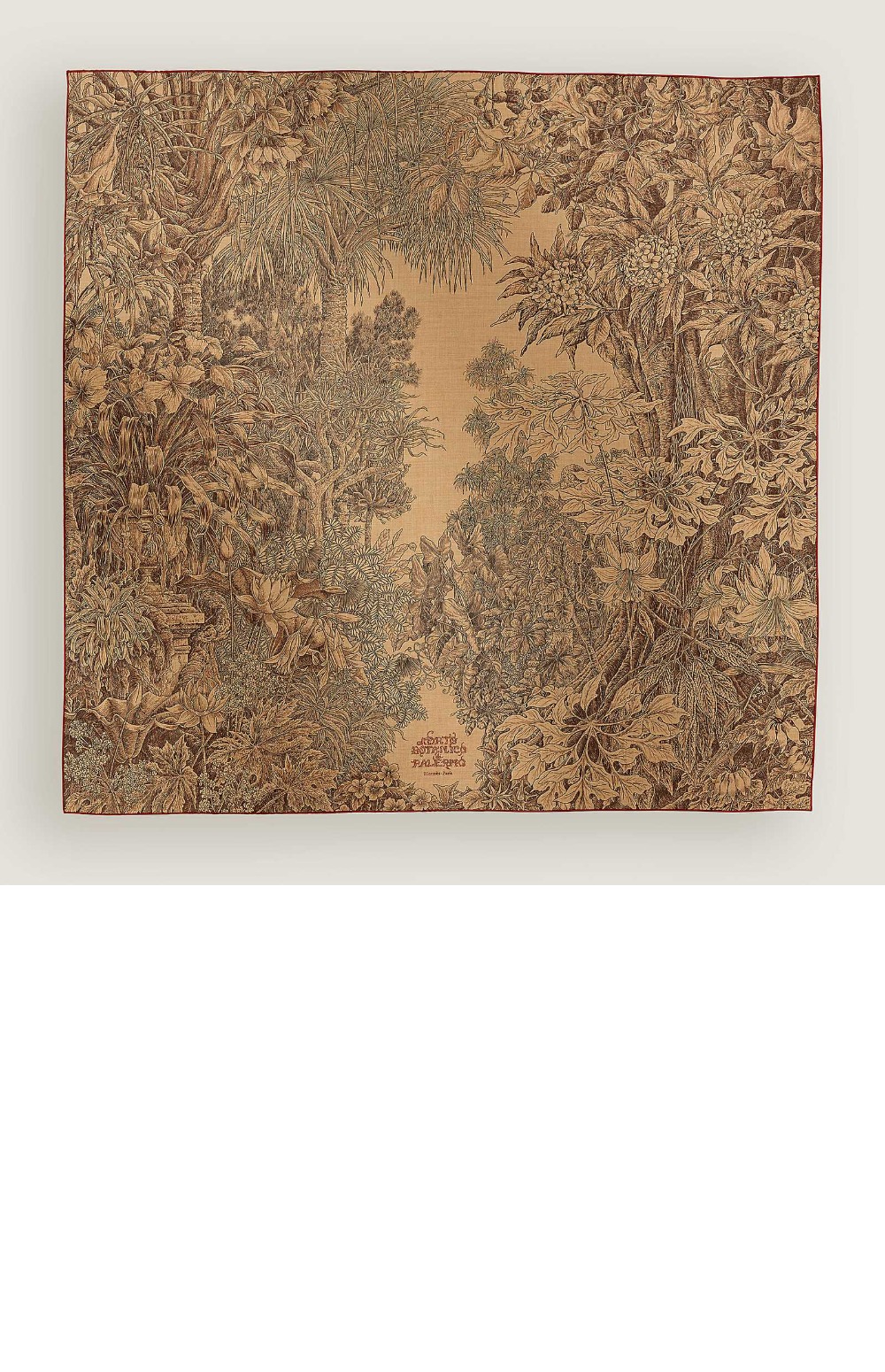 All'Orto Botanico di Palermo 스카프 90 > 에르메스