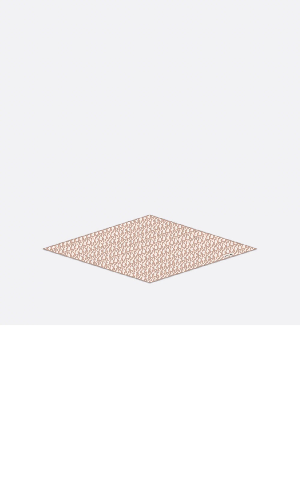 Oblique Dior 다이아몬드 스카프 52DOB > 디올