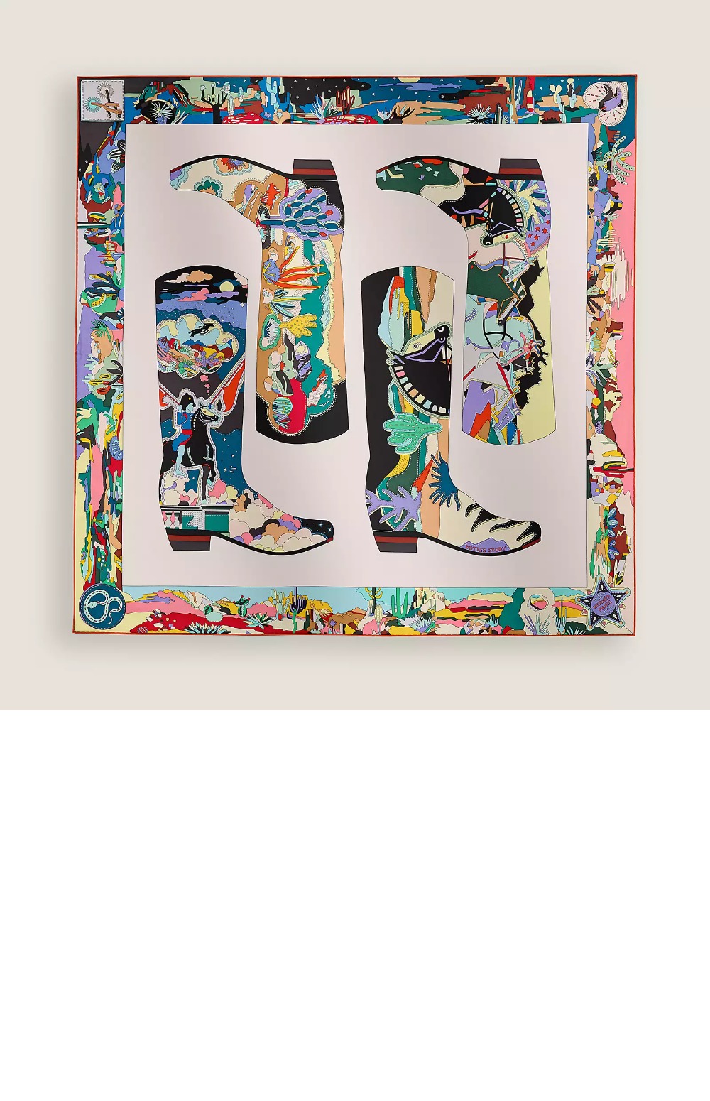 Bottes Story 스카프 90 > 에르메스