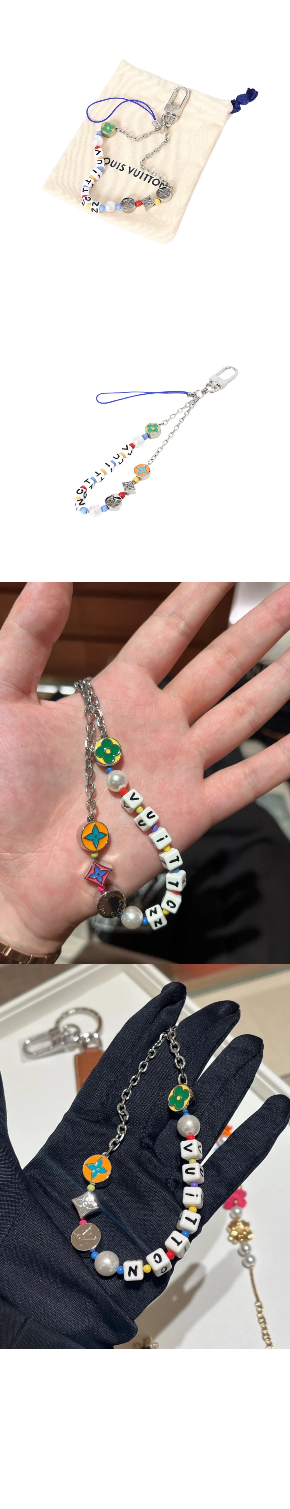 펀 (LV Fun) 폰 스트랩 & 백 참 M01820 > Etc - 기타제품