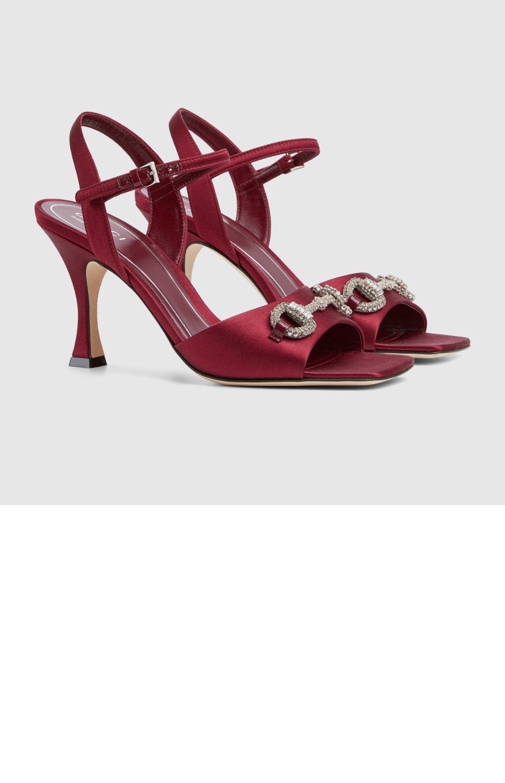 크리스탈 호스빗 장식이 있는 샌들 834342 > 1953 Horsebit - 홀스빗 1953 로퍼