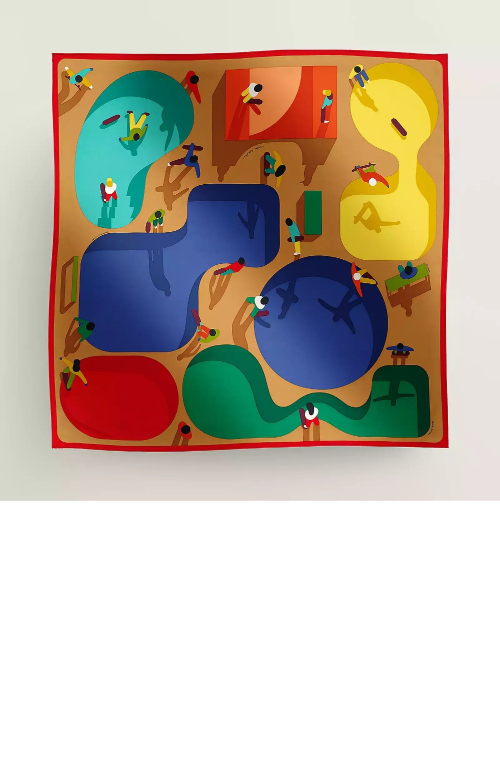 Figures Libres 스카프 90 > 에르메스