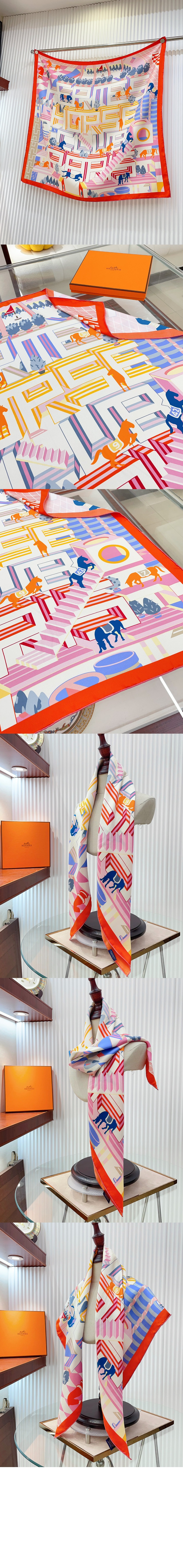 Horse Club Detail  스카프 90 > 에르메스