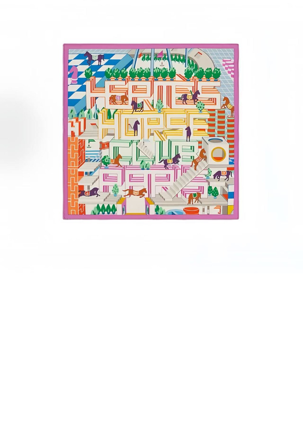 Horse Club Detail  스카프 90 > 에르메스