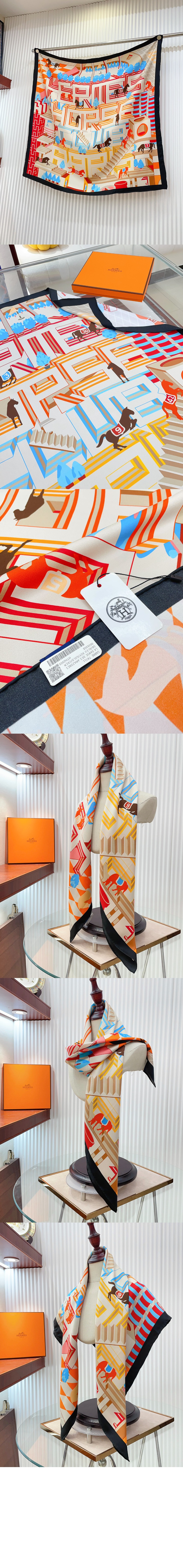 Horse Club Detail  스카프 90 > 에르메스