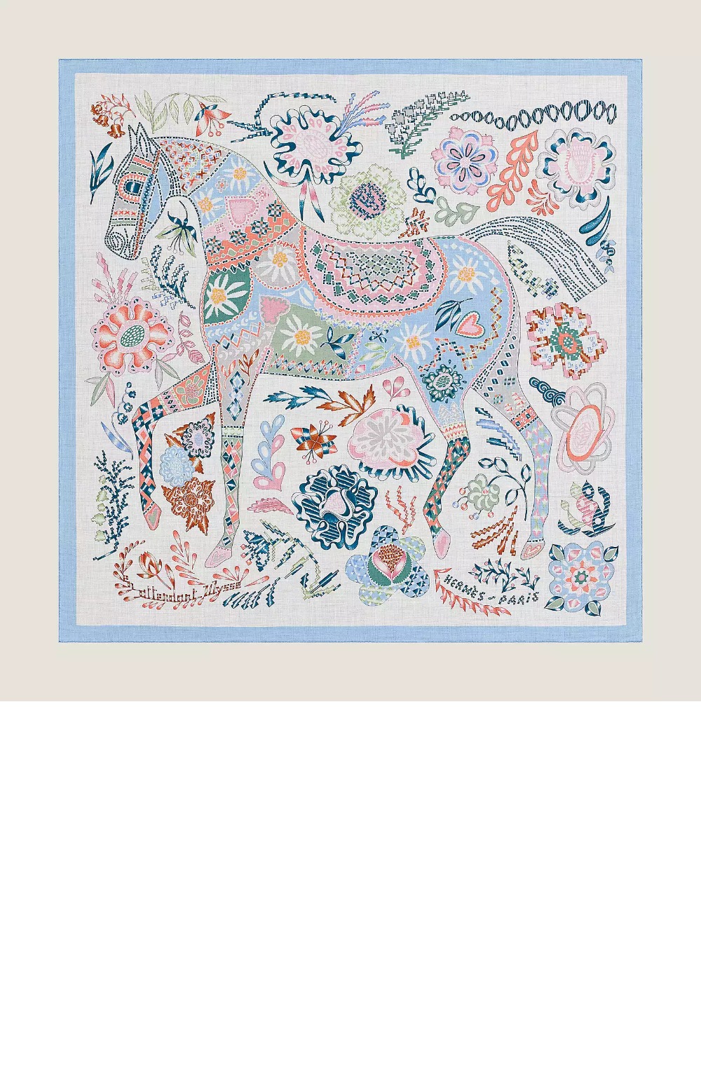 En Attendant Ulysse 숄 140 > 에르메스