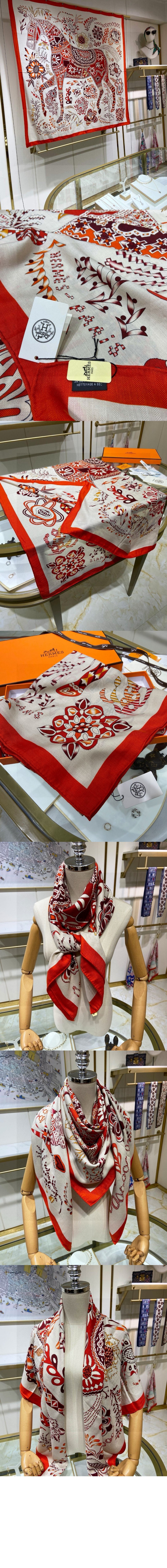 En Attendant Ulysse 숄 140 > 에르메스