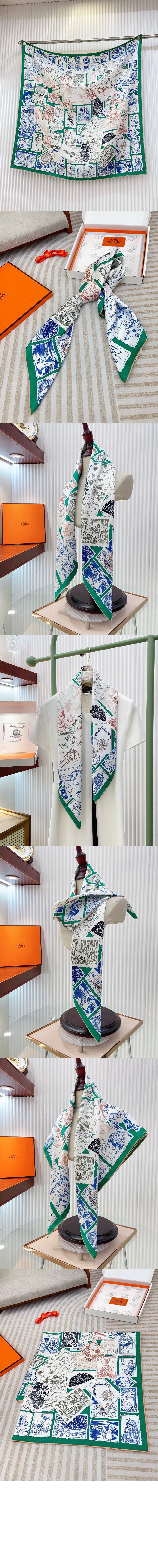 Le Philateliste du Faubourg 스카프 90 > 에르메스