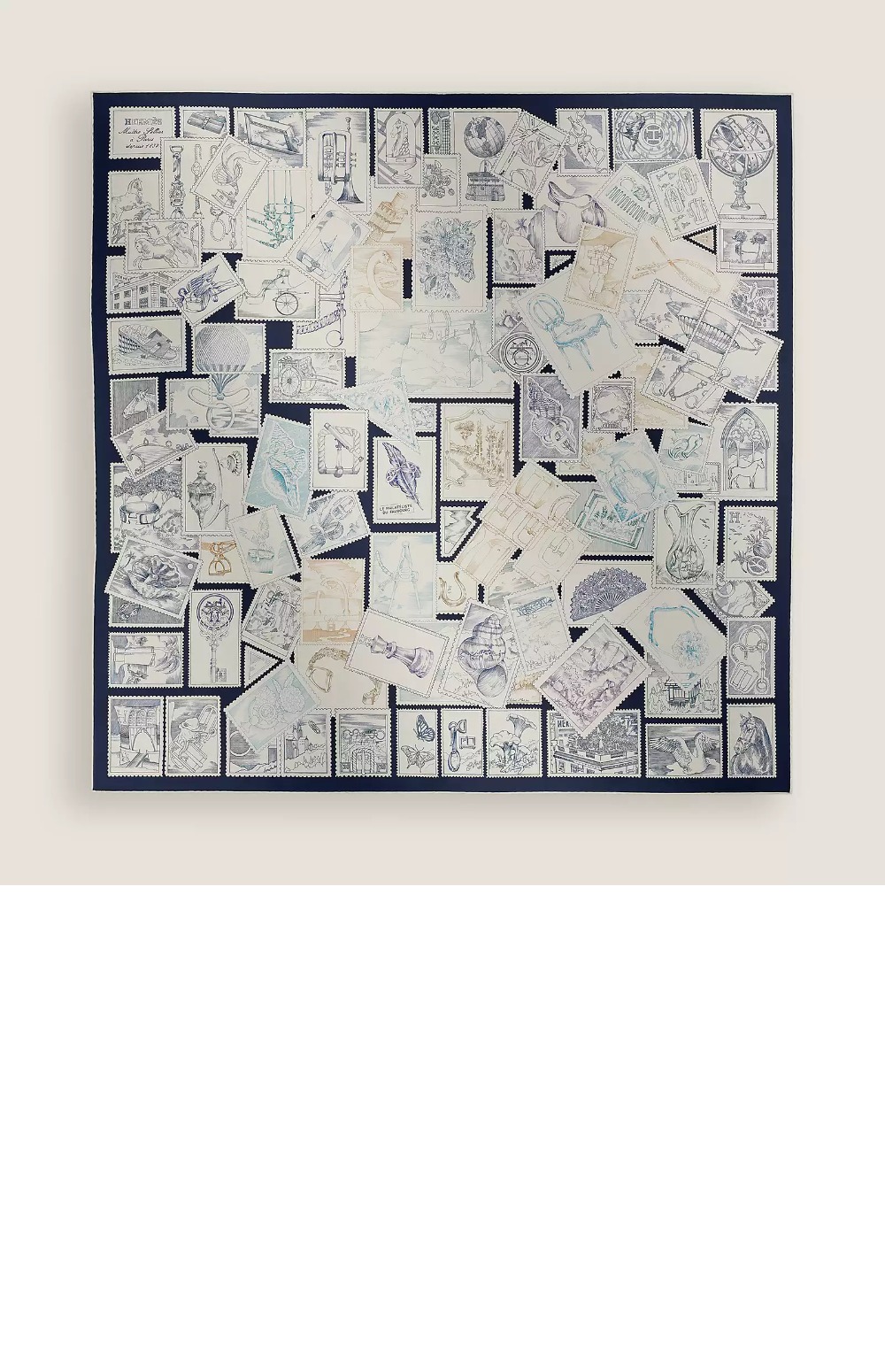 Le Philateliste du Faubourg 스카프 90 > 에르메스