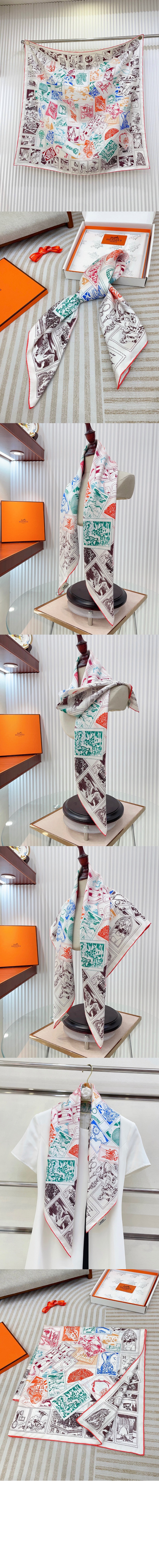 Le Philateliste du Faubourg 스카프 90 > 에르메스