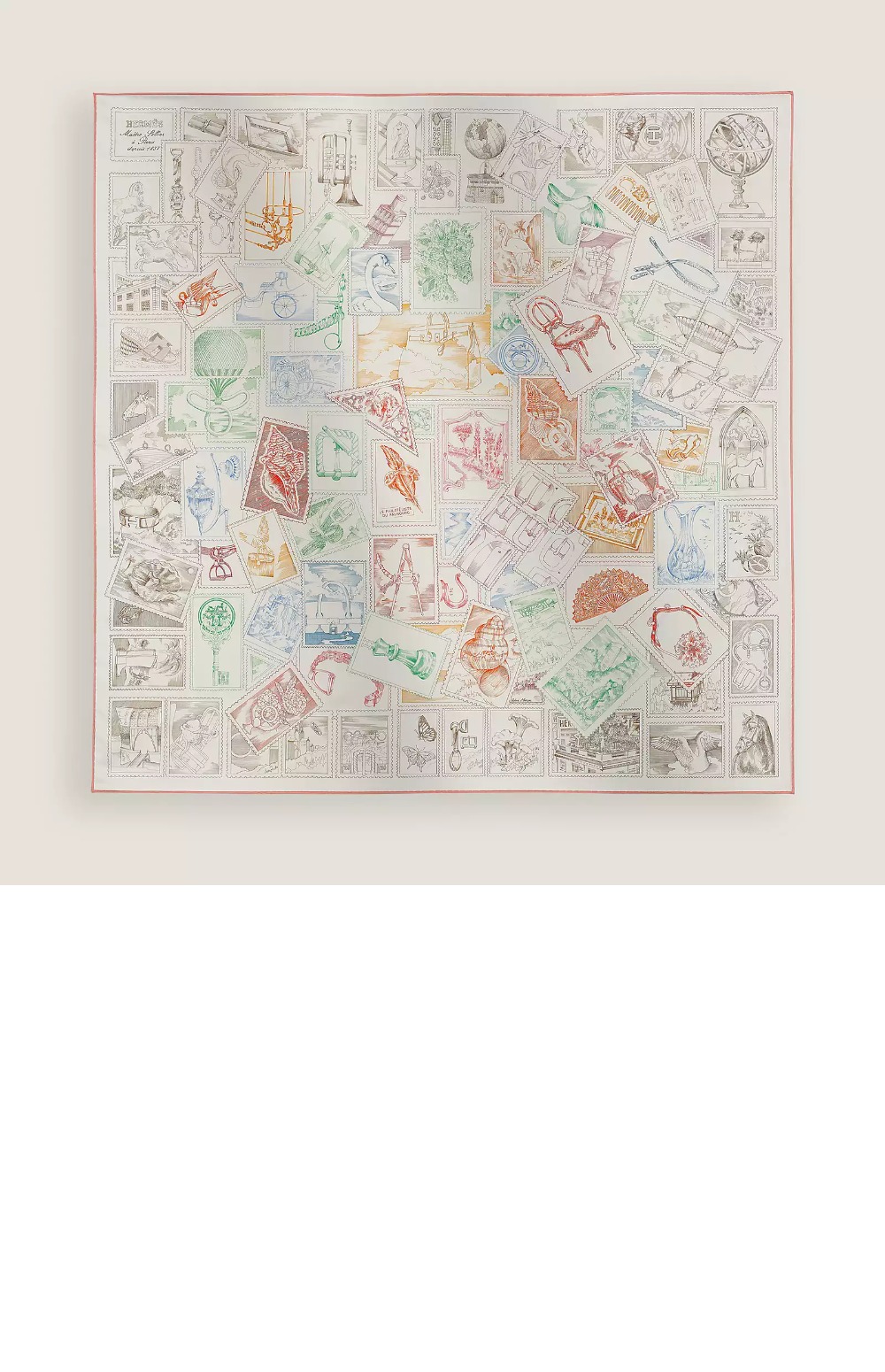 Le Philateliste du Faubourg 스카프 90 > 에르메스