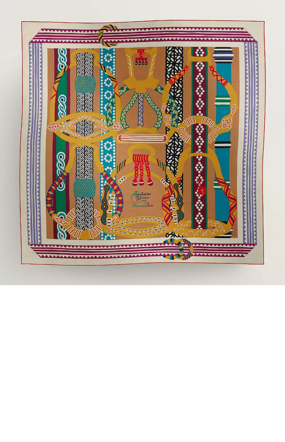 Fantaisie d'Etriers 숄 140 > 에르메스