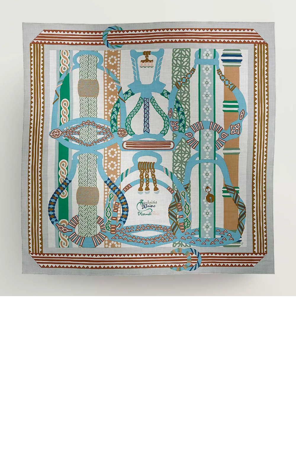 Fantaisie d'Etriers 숄 140 > 에르메스