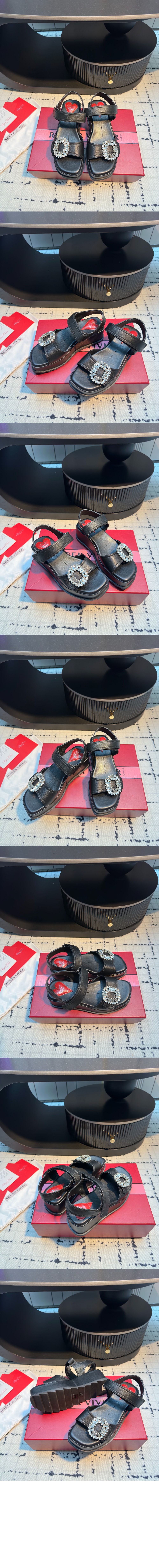 슬라이디 비브 가죽 웨지 샌들 7754 > Slidy Viv - 슬라이디 비브