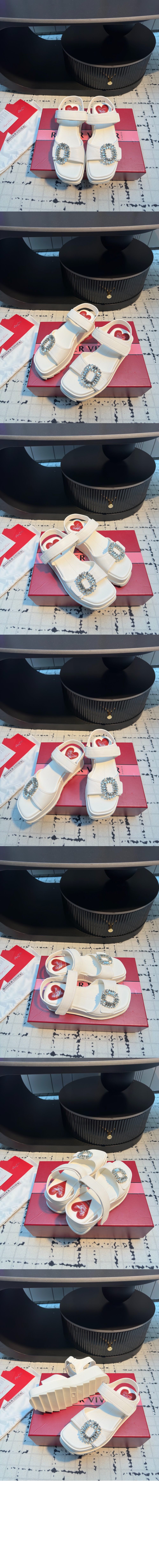 슬라이디 비브 가죽 웨지 샌들 7754 > Slidy Viv - 슬라이디 비브