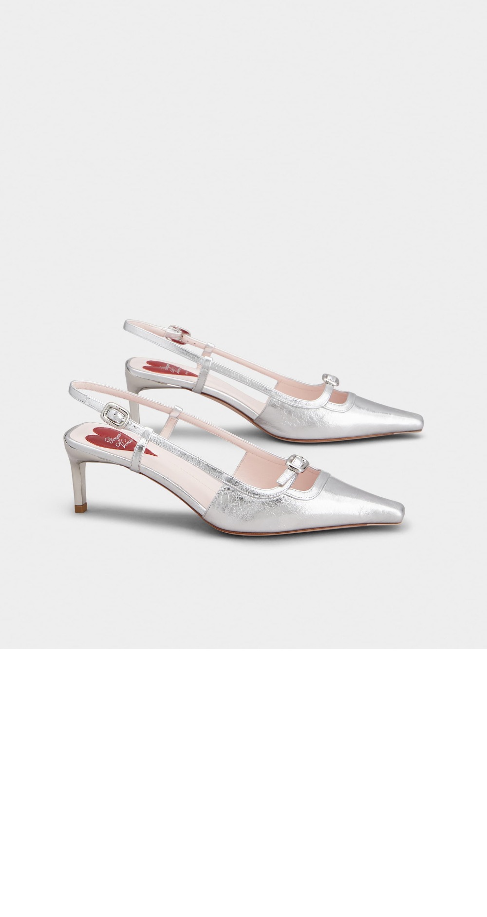 비브 카나드 가죽 슬링백 펌프스 7223 > Viv Canard - 비브 카나드