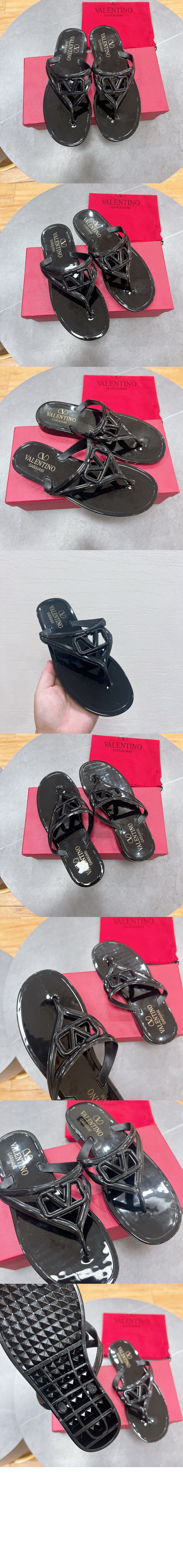 브이로고 시그니처 러버 샌들 4W2S0I > Vlogo - 브이로고