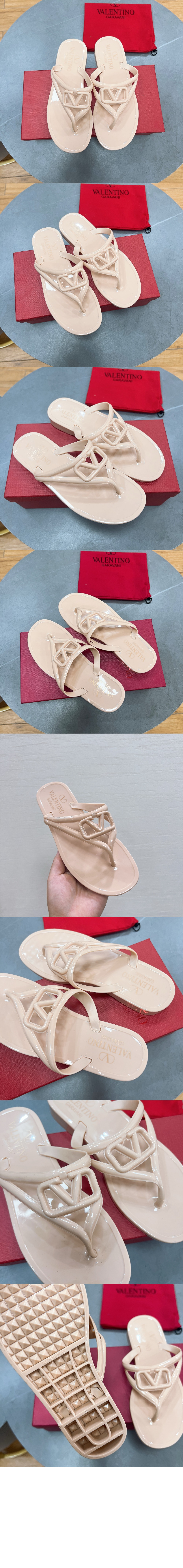 브이로고 시그니처 러버 샌들 4W2S0I > Vlogo - 브이로고