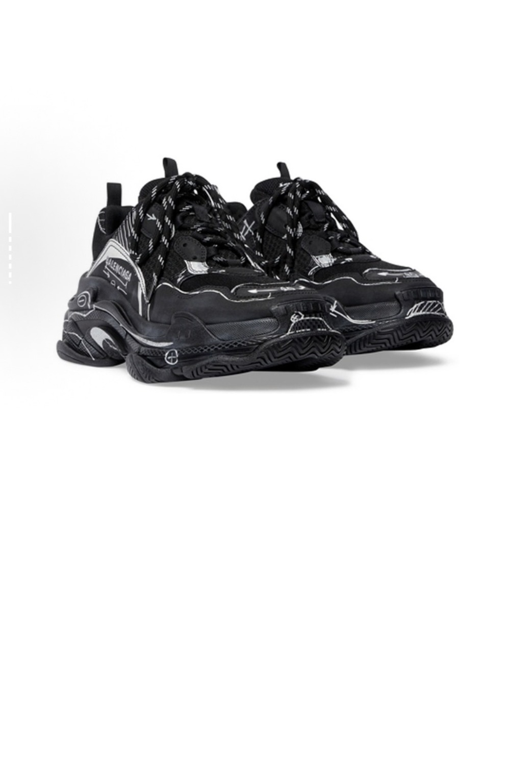 트리플 S 스니커즈 524039 > Triple S - 트리플 S