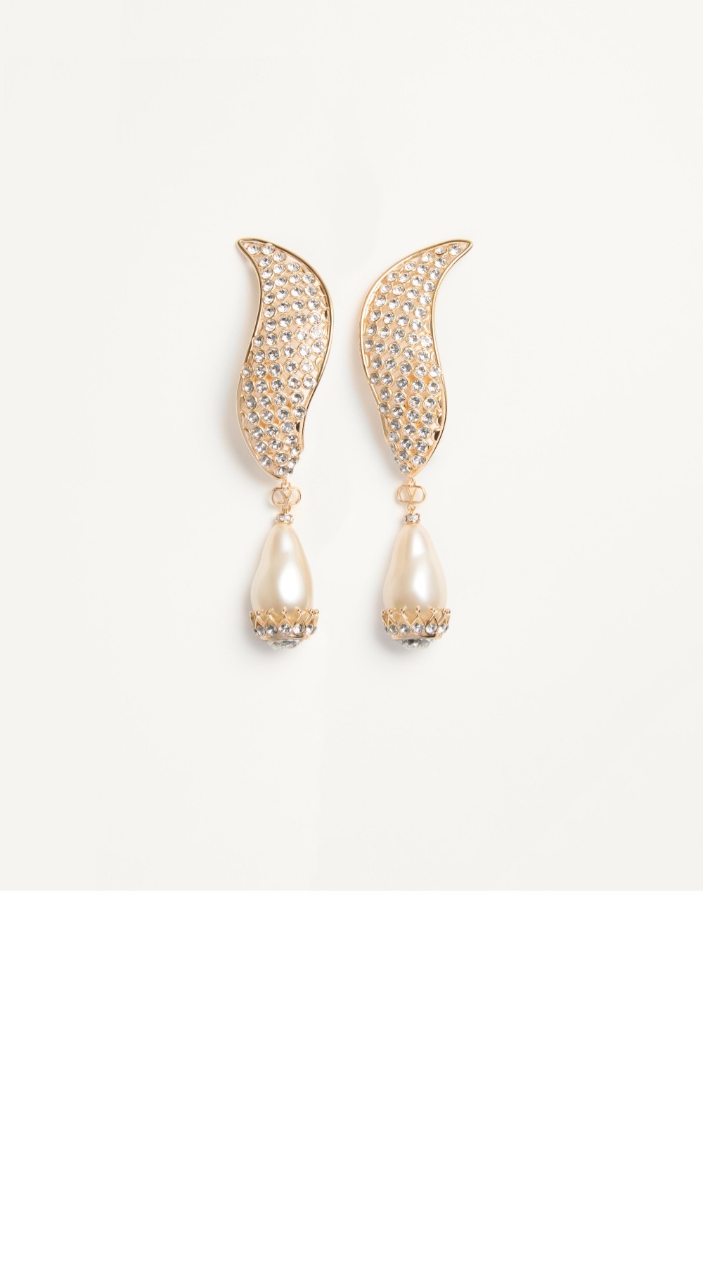 크리스털 이어링 > 발렌티노