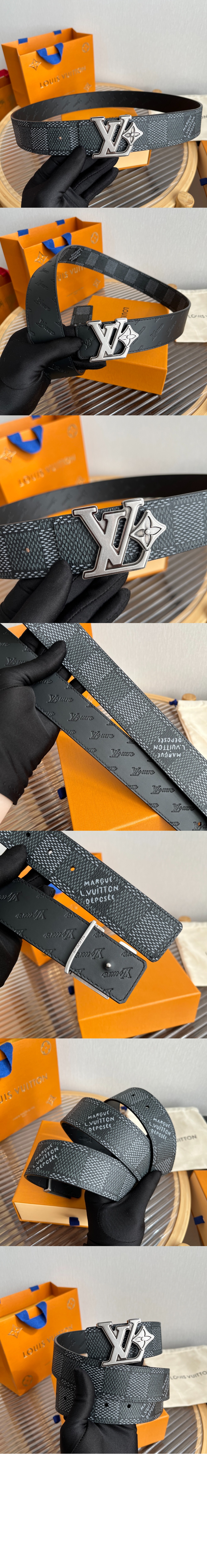 벨트 LV 플라워 다미에 프렌 리버시블 M4431V > 루이비통