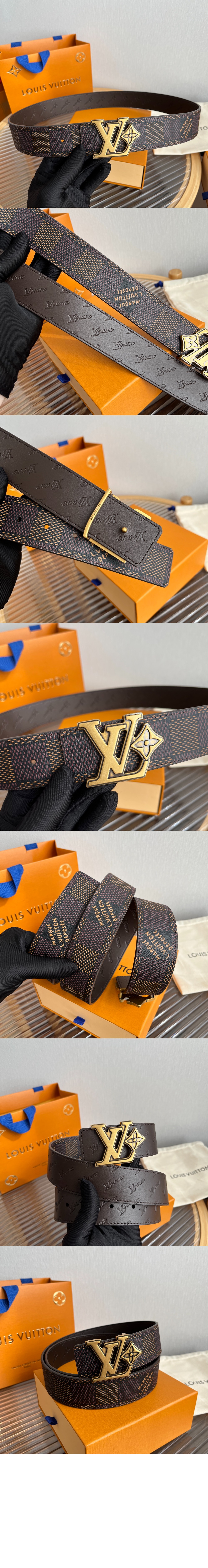 벨트 LV 플라워 다미에 프렌 리버시블 M4431V > 루이비통