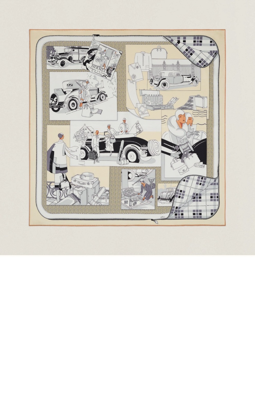 Confort en Automobile 스카프 90 > 에르메스