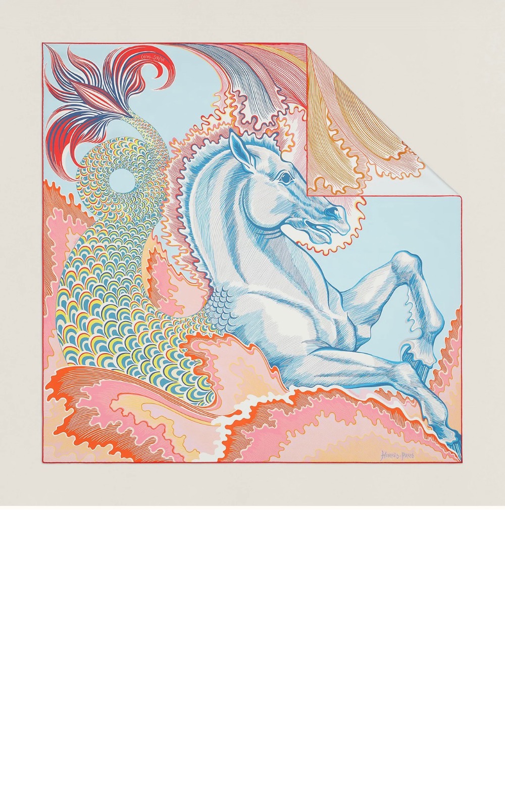 Cheval Sirene ala 스카프  90 > 에르메스