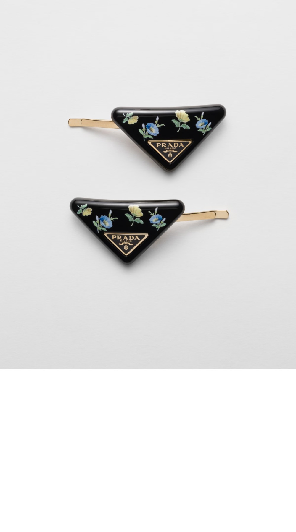 플렉시글라스 및 메탈 헤어 바렛 1IF198 > 프라다