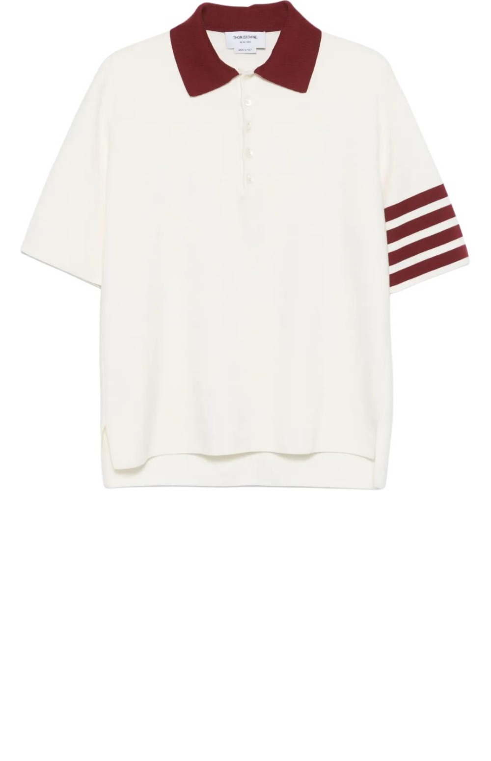 밀라노 스티치 4-바 럭비핏 폴로 > 톰브라운
