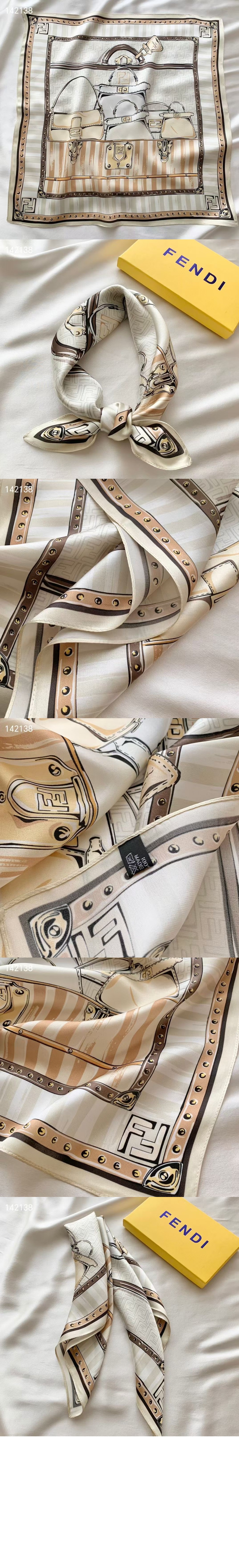 실크 스카프 > 펜디