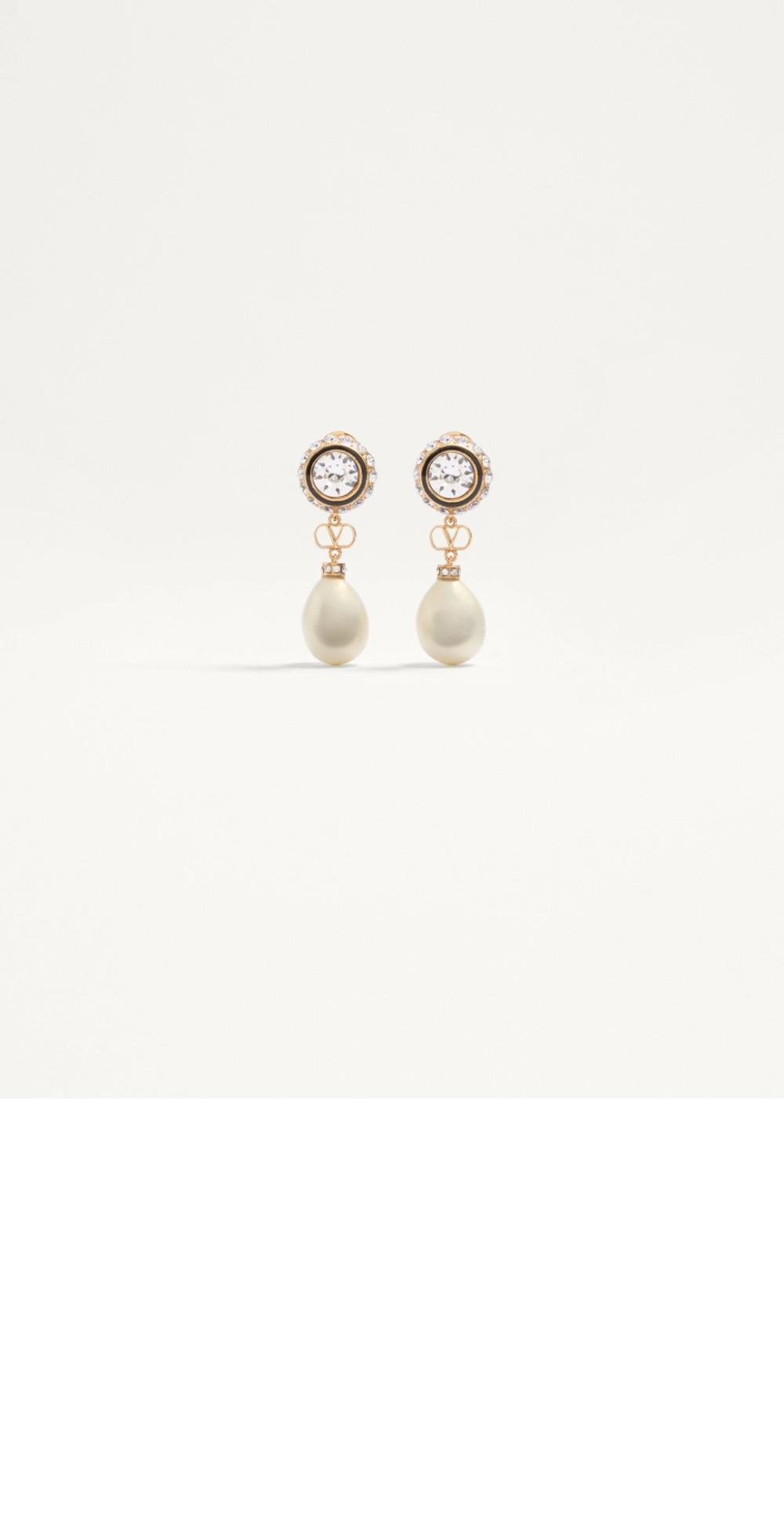크리스털 이어링 > 발렌티노