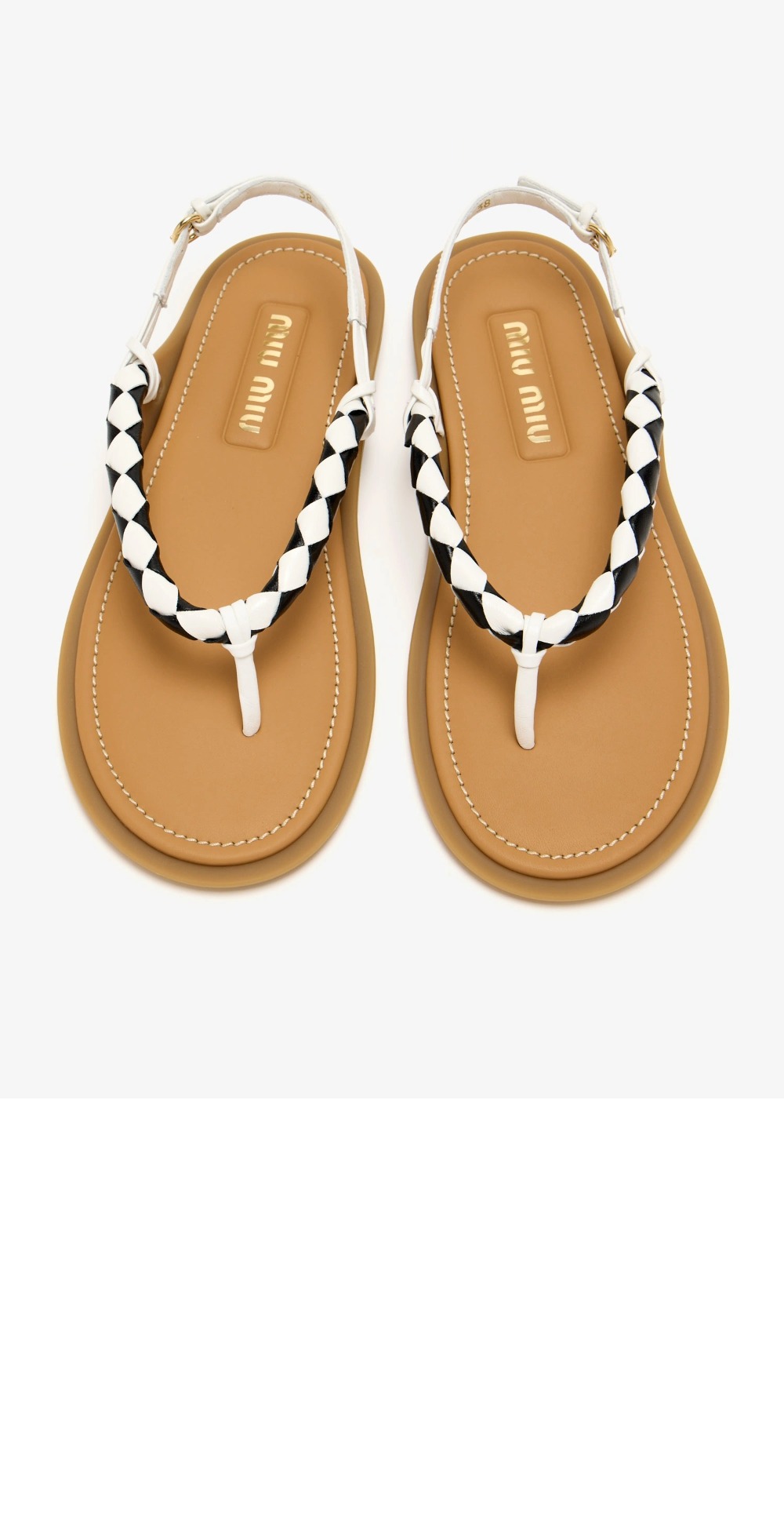 가죽 스트랩 샌들 5Y408E > Sandal Slippers - 샌들 슬리퍼