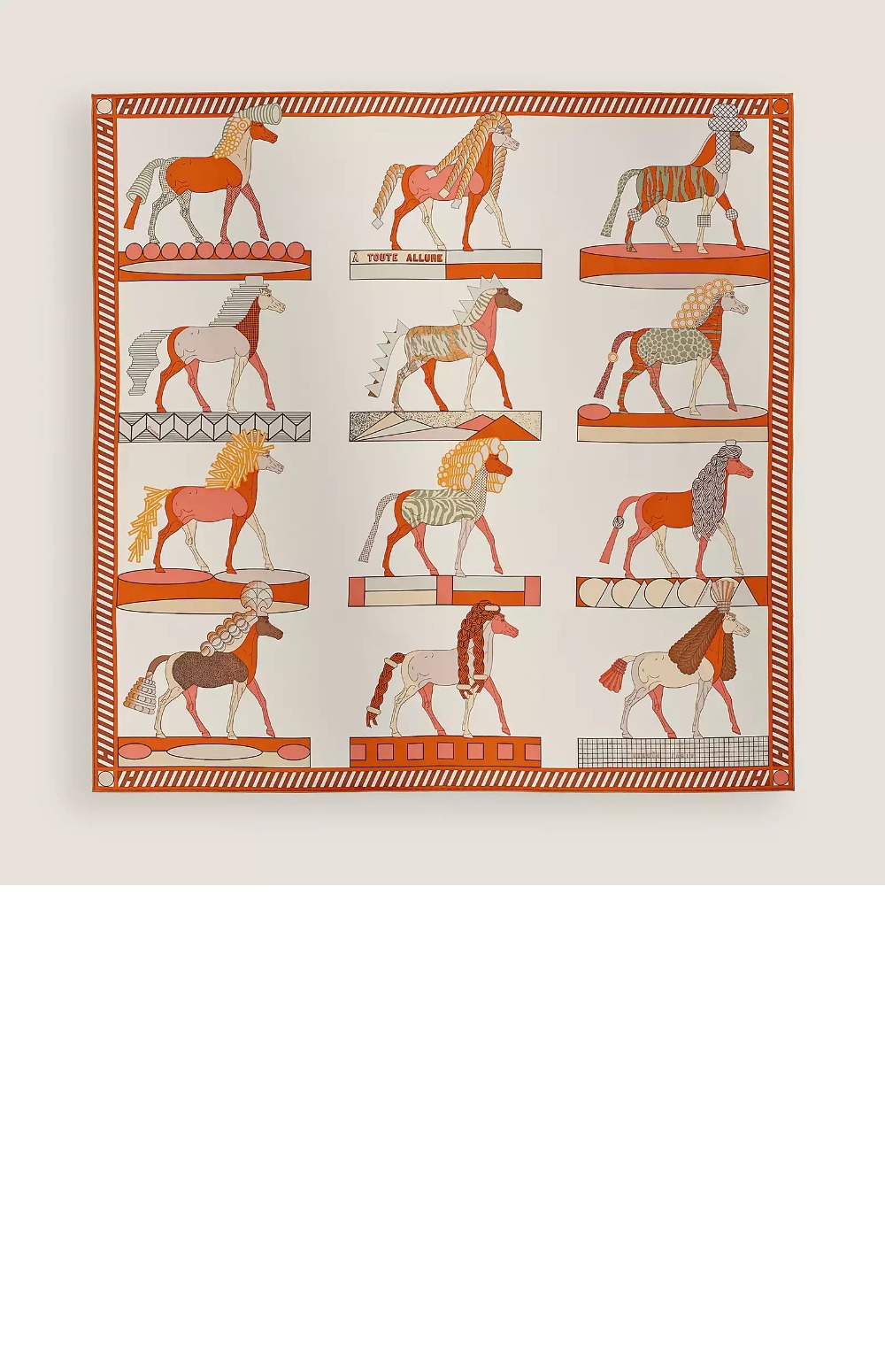 A Toute Allure 스카프 90 > 에르메스