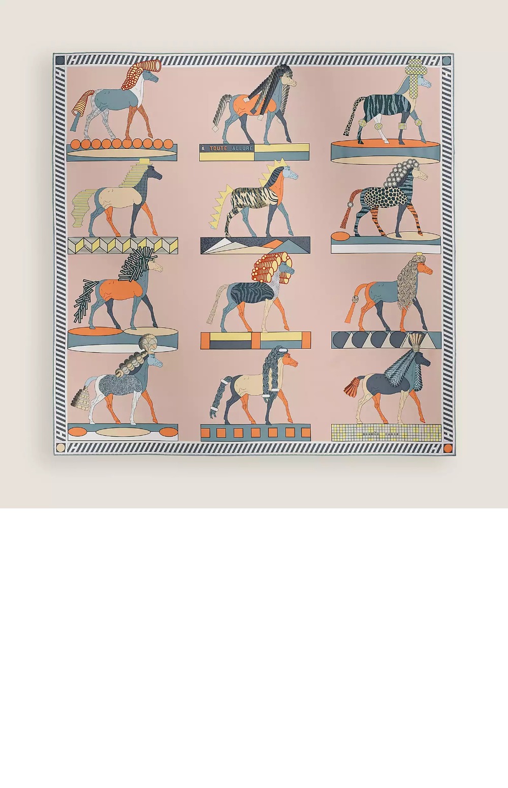 A Toute Allure 스카프 90 > 에르메스