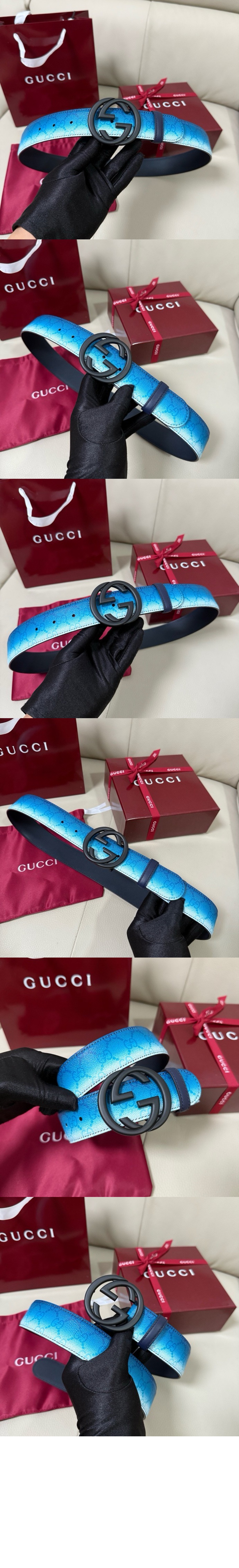 크로마 더블 G 벨트 774153 > 구찌