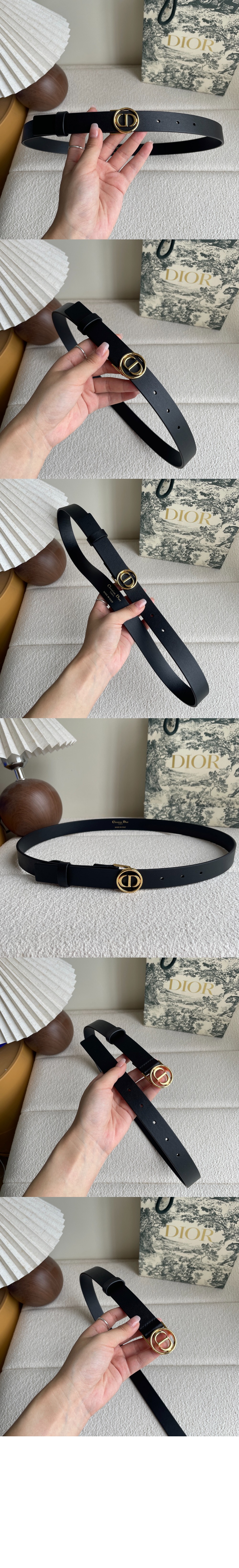 30 Montaigne Circled 벨트 B0314 > 디올