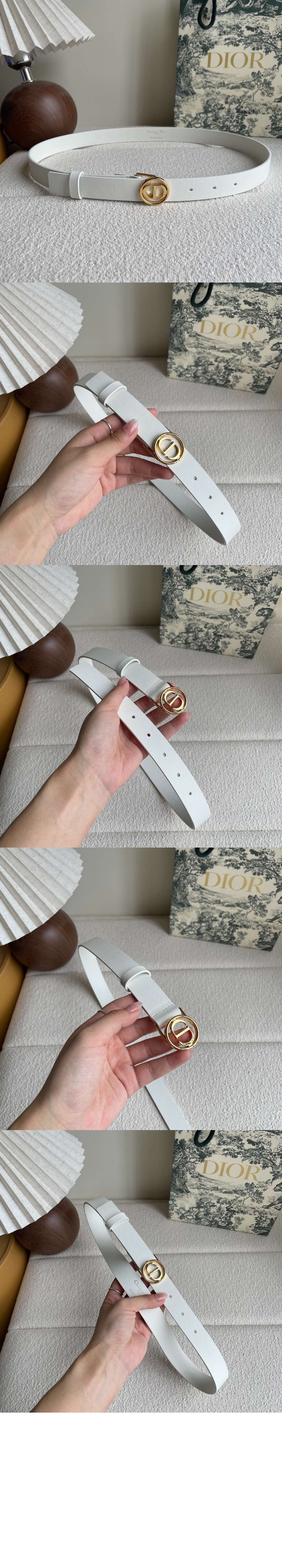 30 Montaigne Circled 벨트 B0314 > 디올