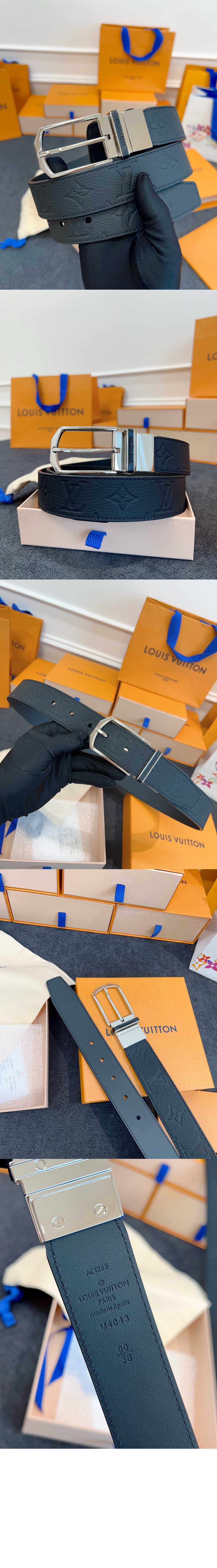 슬렌더 (Slender) 리버서블 벨트 M4043V > 루이비통