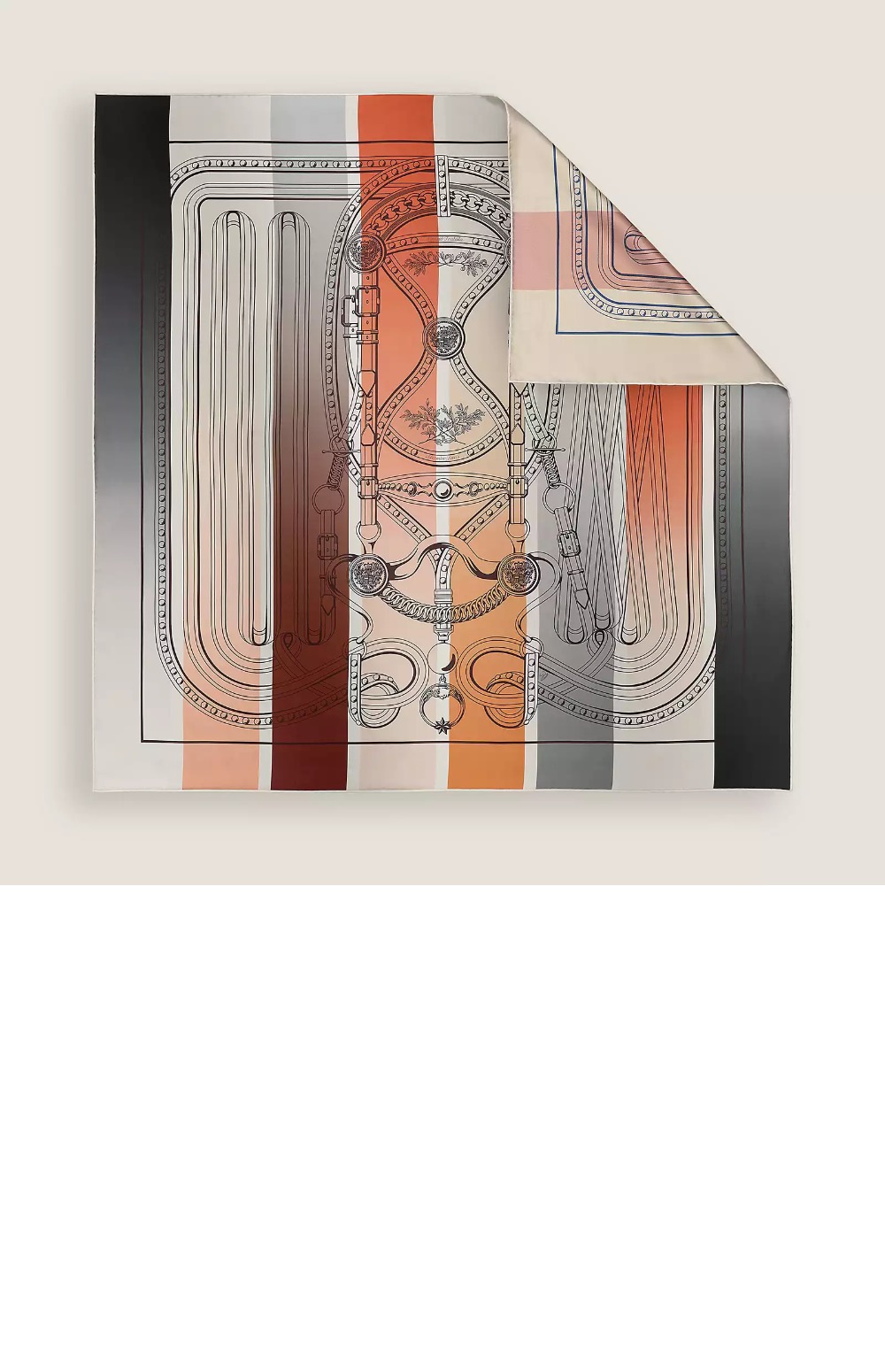 Grand Tralala 더블 페이스 스카프 90 > 에르메스