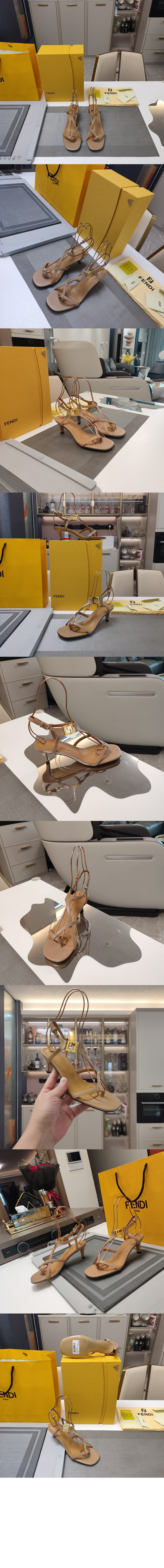 FFold 가죽 미디엄 힐 샌들 8X8537 > Etc - 기타제품