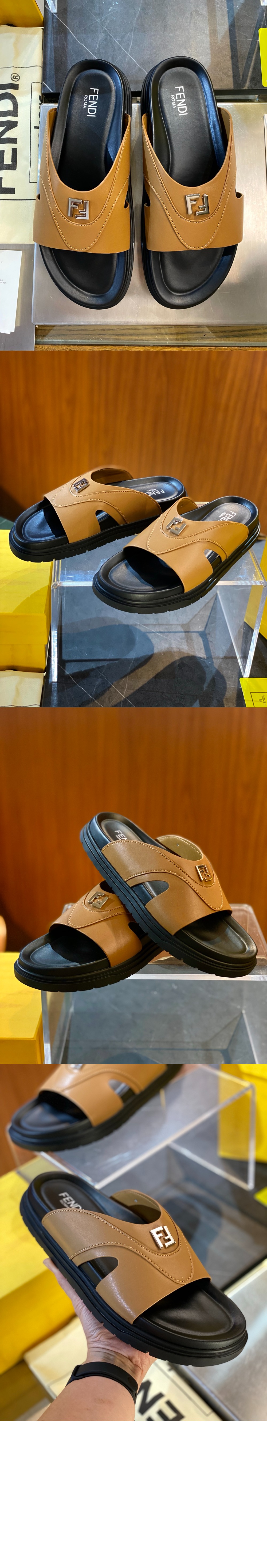 스퀘어드 FF 레더 슬리퍼 7X1673 > Etc - 기타제품