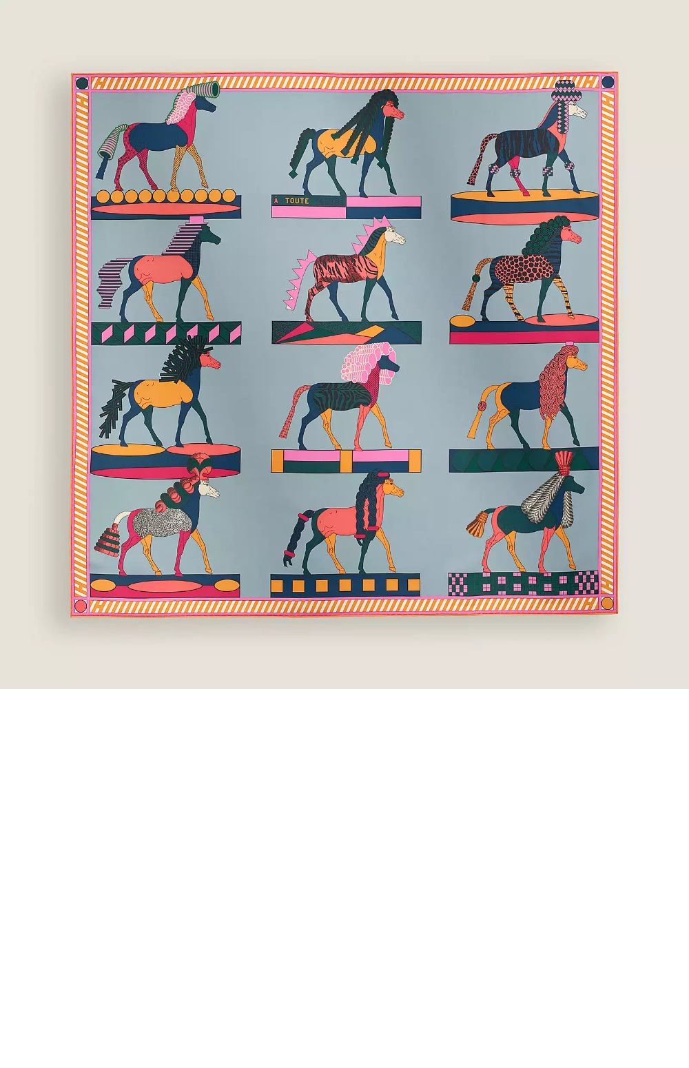 A Toute Allure 스카프 90 > 에르메스