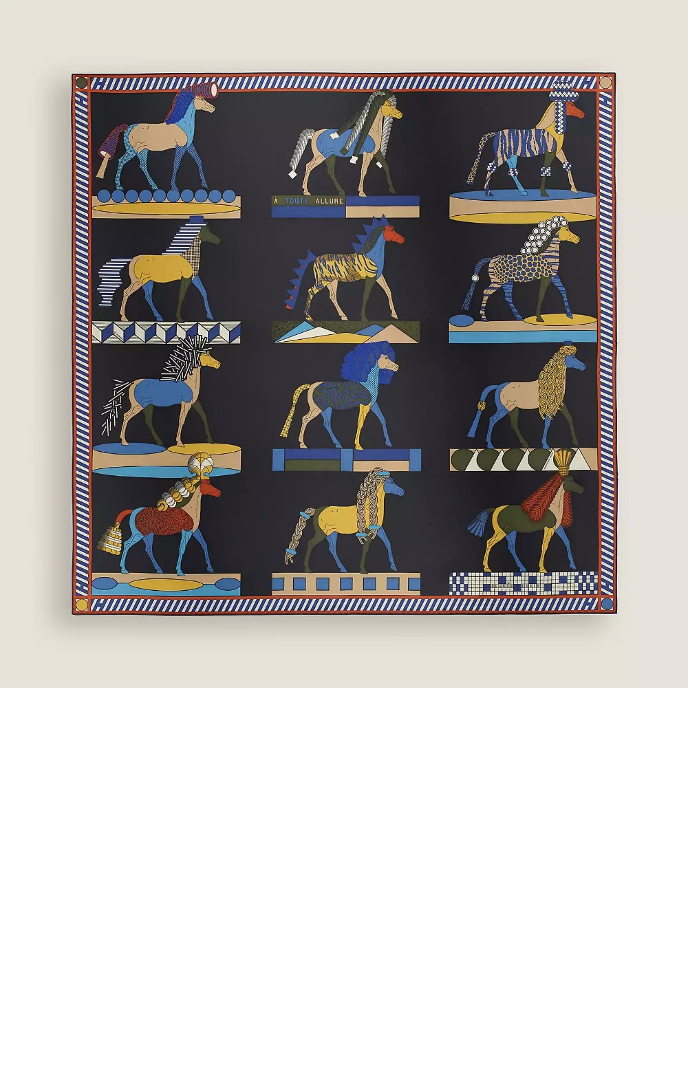 A Toute Allure 스카프 90 > 에르메스