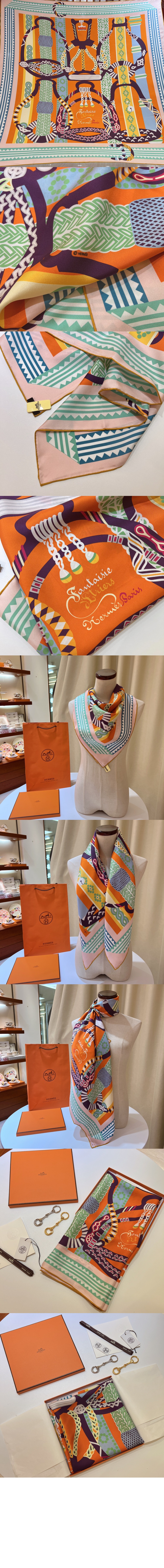 Fantaisie d'Etriers 스카프 90 > 에르메스