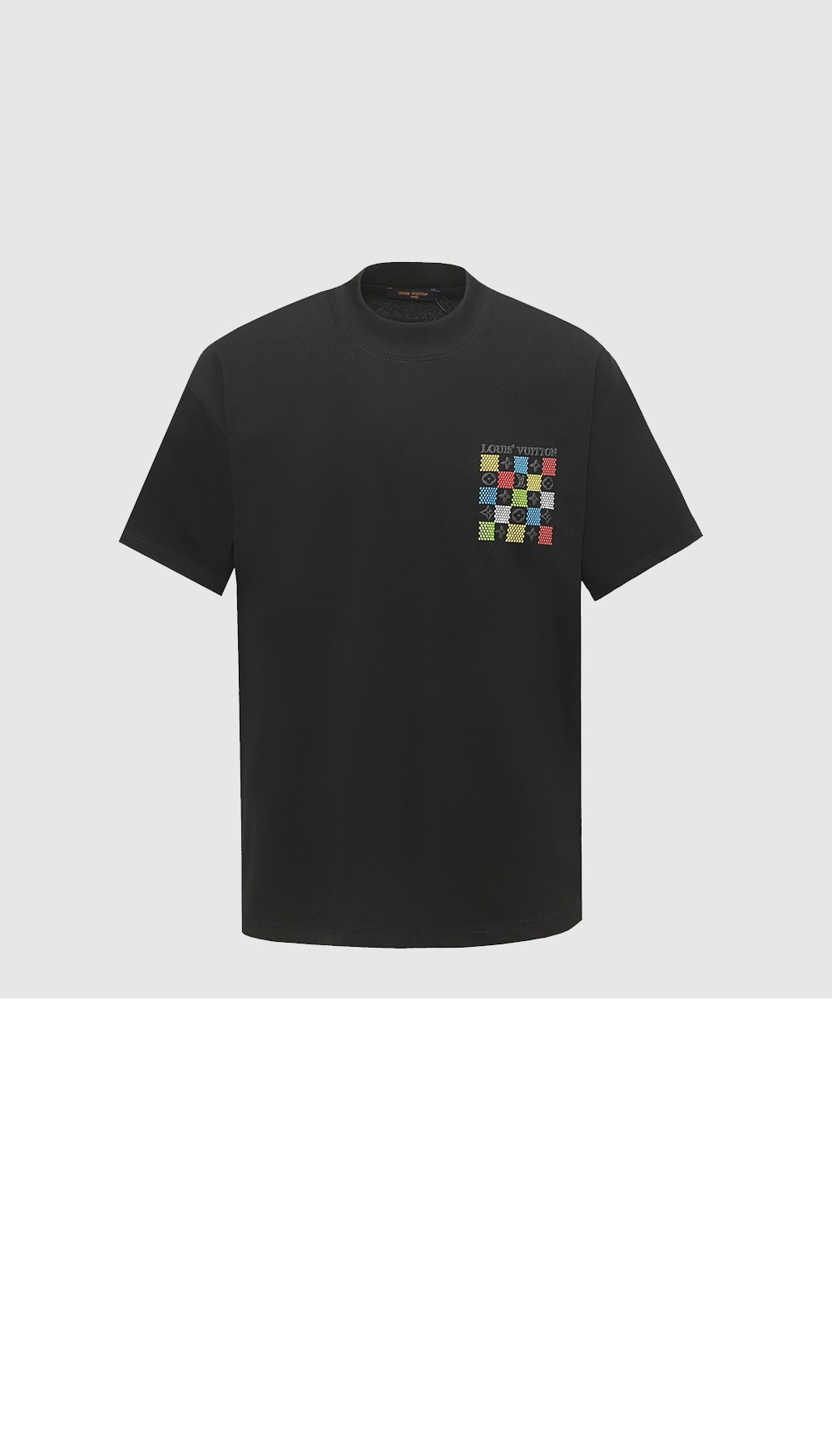 컬러 체크 모노그램 로고 반팔티 > Etc - 기타제품