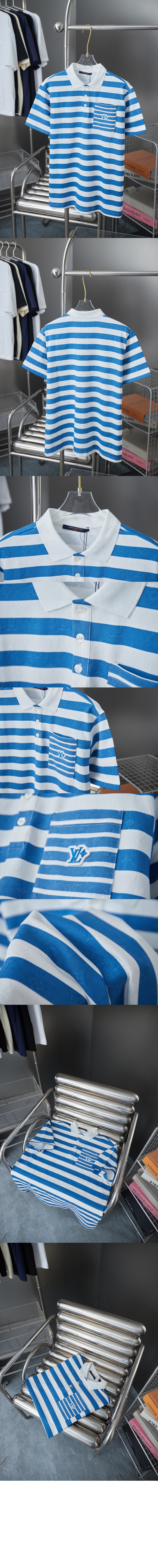 모노그램 스트라이프드 폴로 셔츠 > Etc - 기타제품