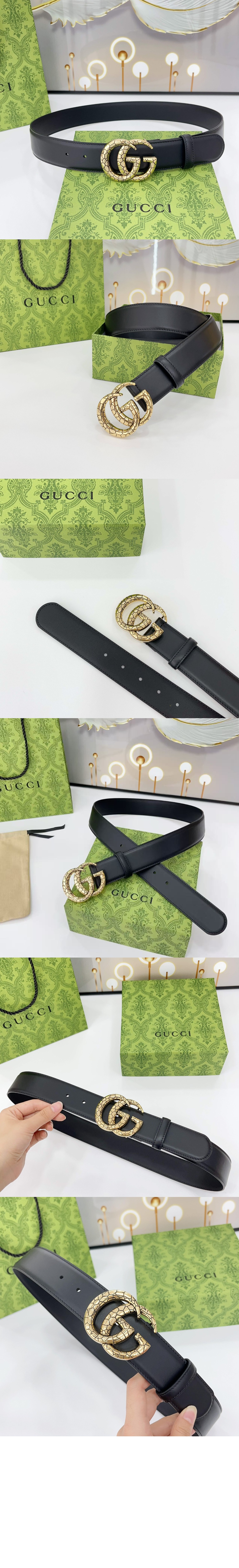 더블 G 와이드 벨트 835190 > 구찌