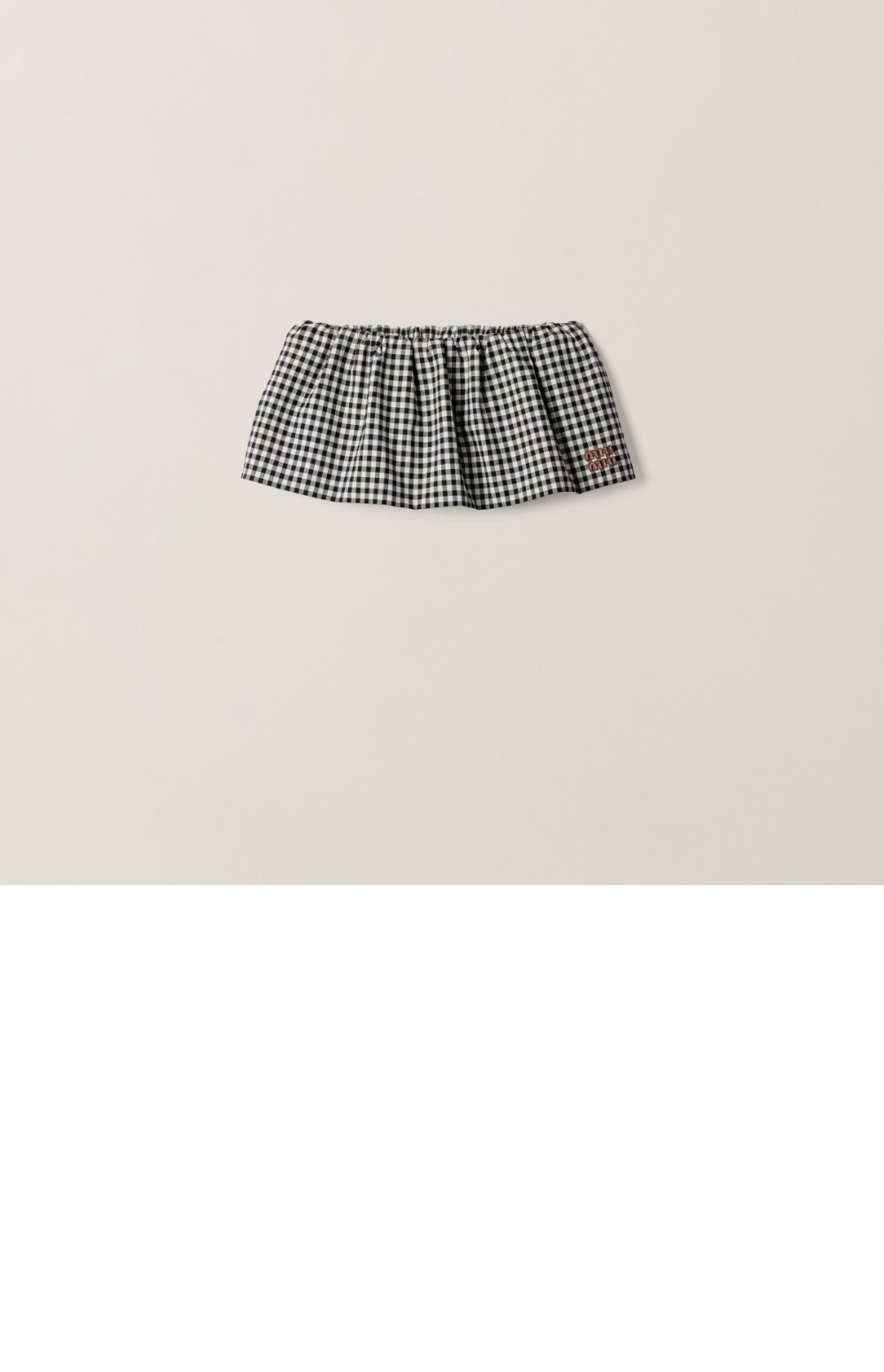 깅엄 체크 미니스커트 > Etc - 기타제품